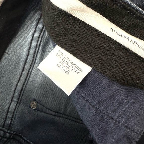 Banana Republic Flare Jeans Dark Wash Low Rise Wide Leg Women’s Sz 4 Y2K Hipster - Picture 7 of 12